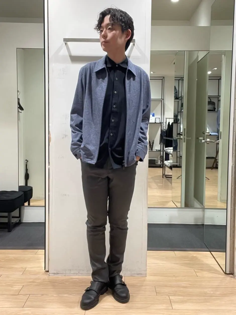 JOSEPH HOMME 佐藤健人 コーディネート画像