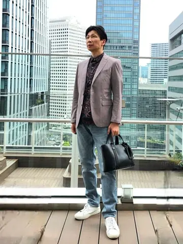 JOSEPH HOMME 泉 コーディネート画像