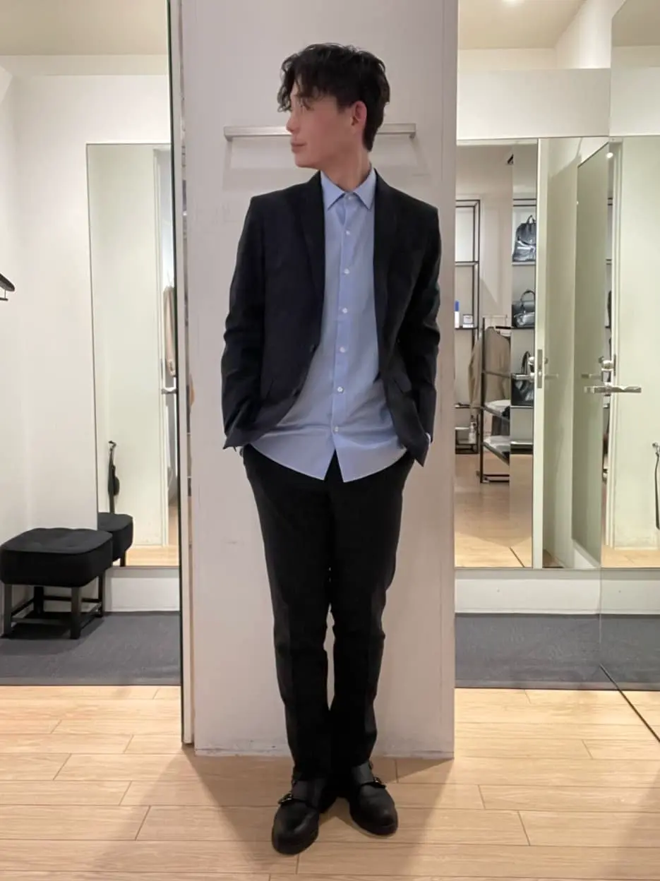 JOSEPH HOMME 佐藤健人 コーディネート画像