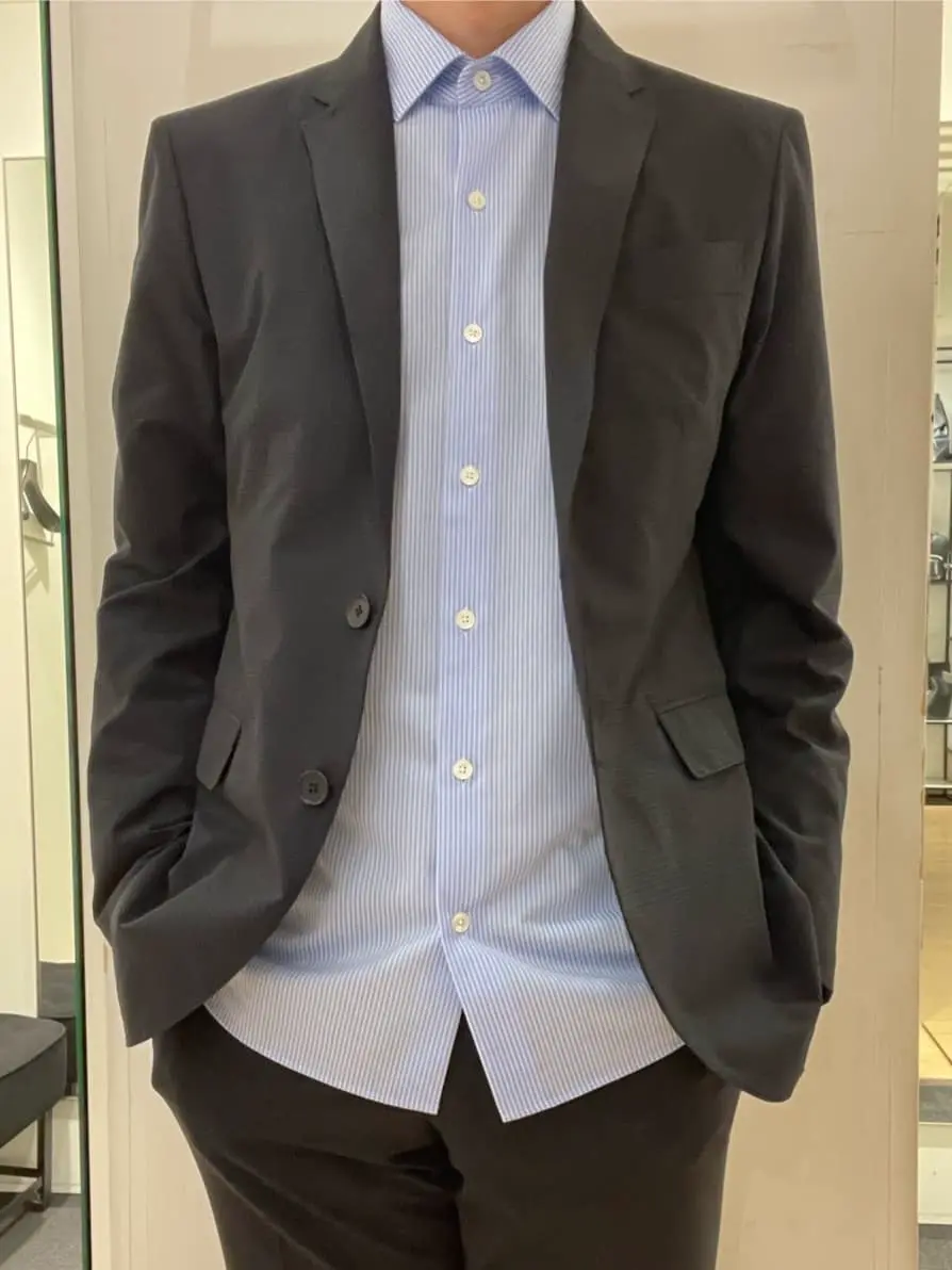 JOSEPH HOMME 佐藤健人 コーディネート画像