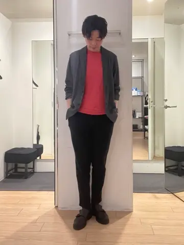 JOSEPH HOMME 佐藤健人 コーディネート画像