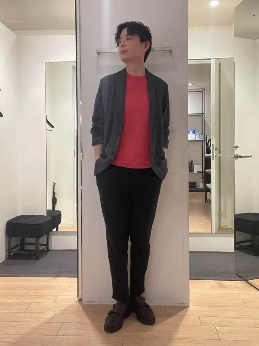 JOSEPH HOMME 佐藤健人 コーディネート画像