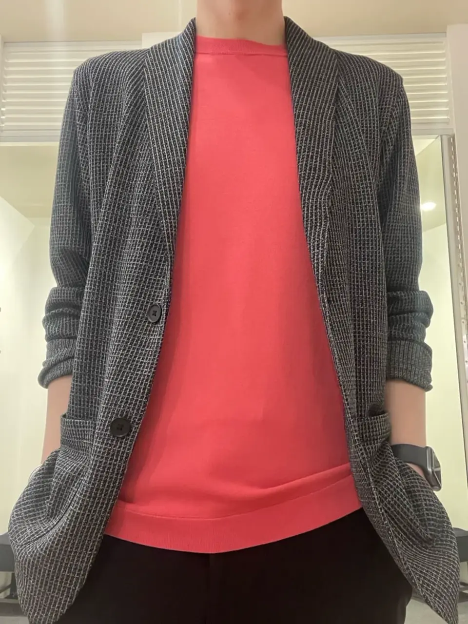 JOSEPH HOMME 佐藤健人 コーディネート画像