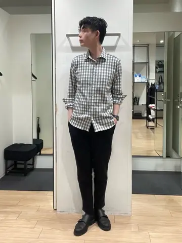 JOSEPH HOMME 佐藤健人 コーディネート画像