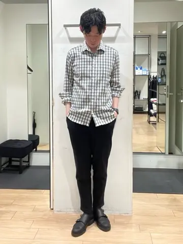 JOSEPH HOMME 佐藤健人 コーディネート画像