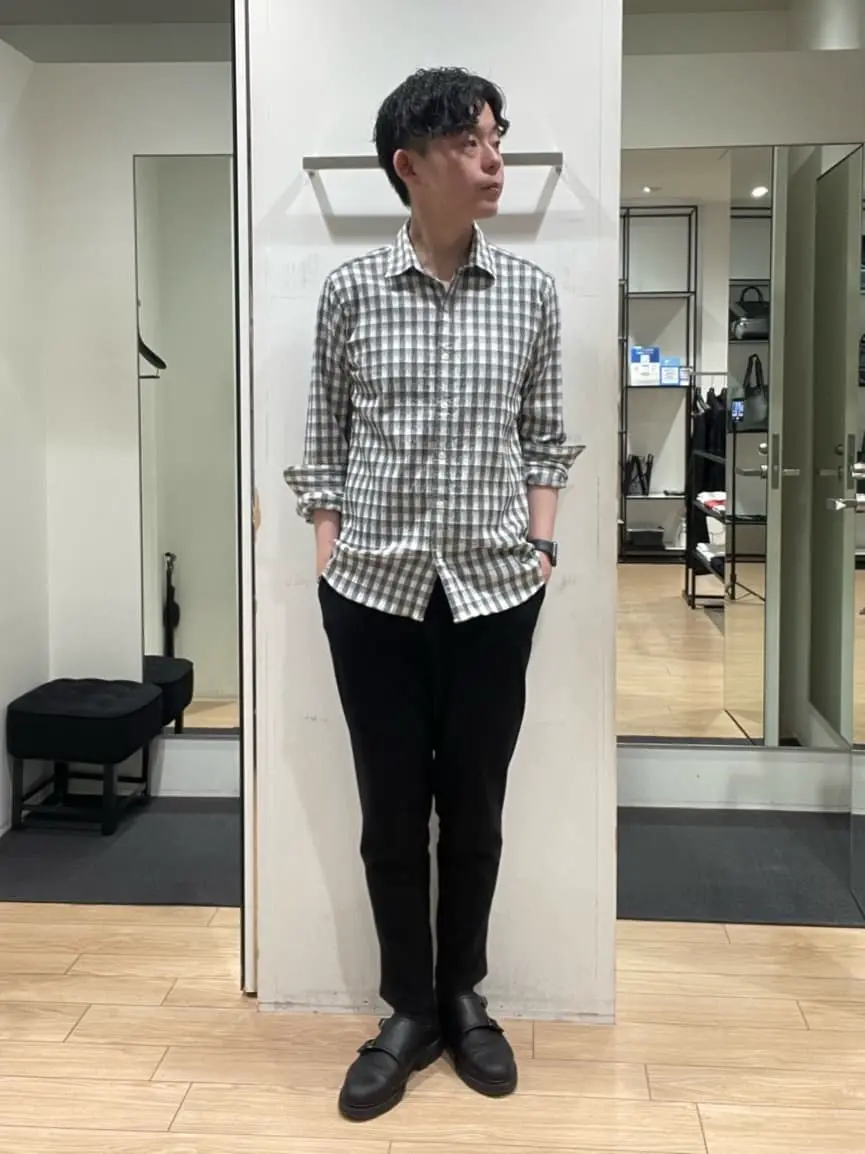 JOSEPH HOMME 佐藤健人 コーディネート画像