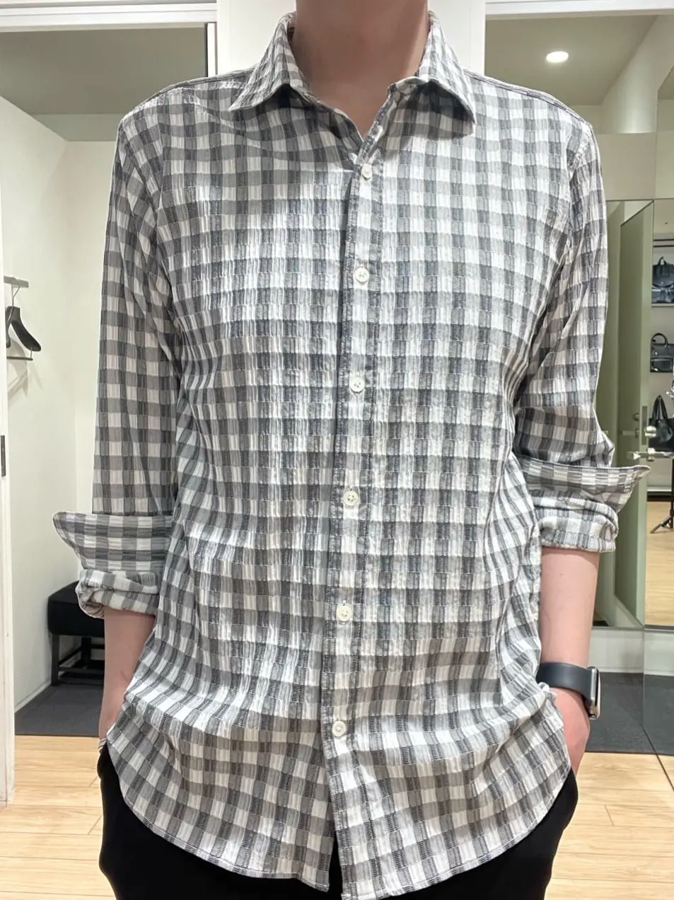 JOSEPH HOMME 佐藤健人 コーディネート画像