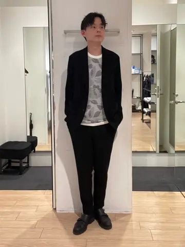 JOSEPH HOMME 佐藤健人 コーディネート画像