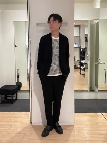 JOSEPH HOMME 佐藤健人 コーディネート画像