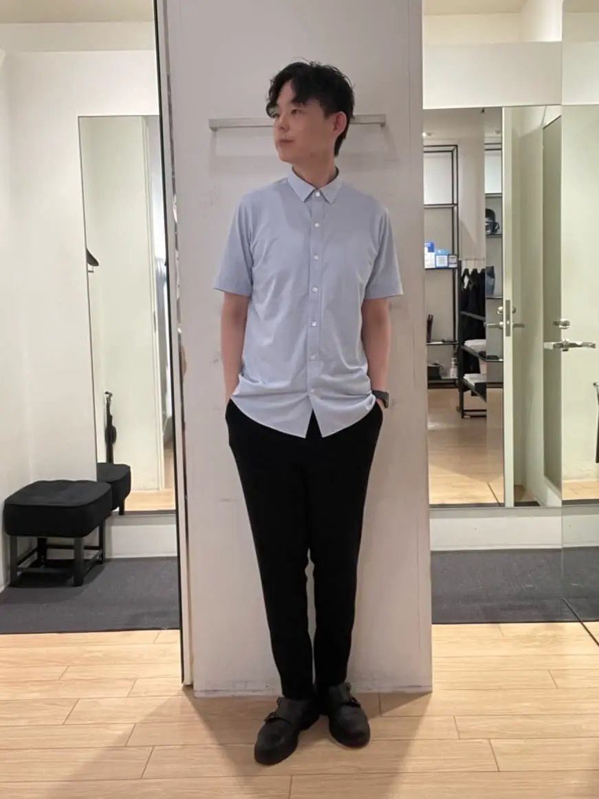 JOSEPH HOMME 佐藤健人 コーディネート画像