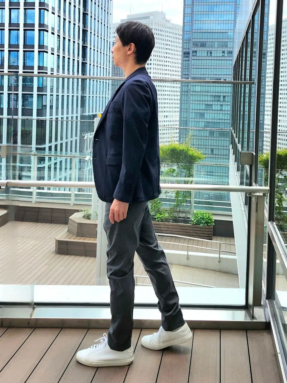 JOSEPH HOMME 泉 コーディネート画像