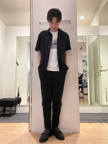 JOSEPH HOMME 佐藤健人 コーディネート画像