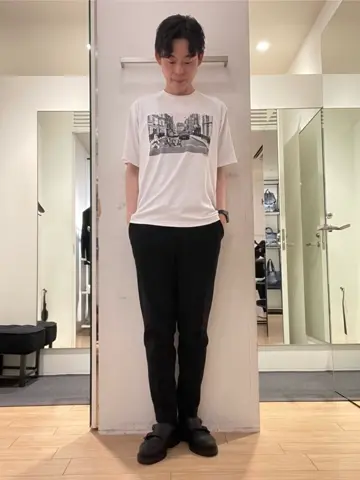 JOSEPH HOMME 佐藤健人 コーディネート画像