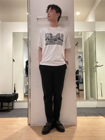 JOSEPH HOMME 佐藤健人 コーディネート画像