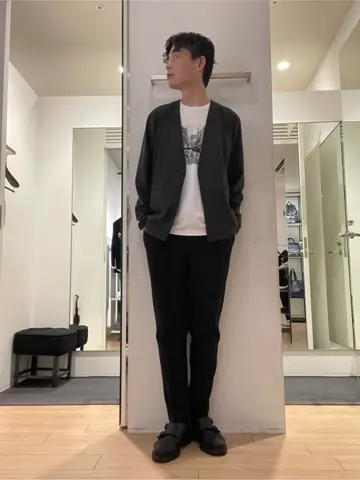 JOSEPH HOMME 佐藤健人 コーディネート画像