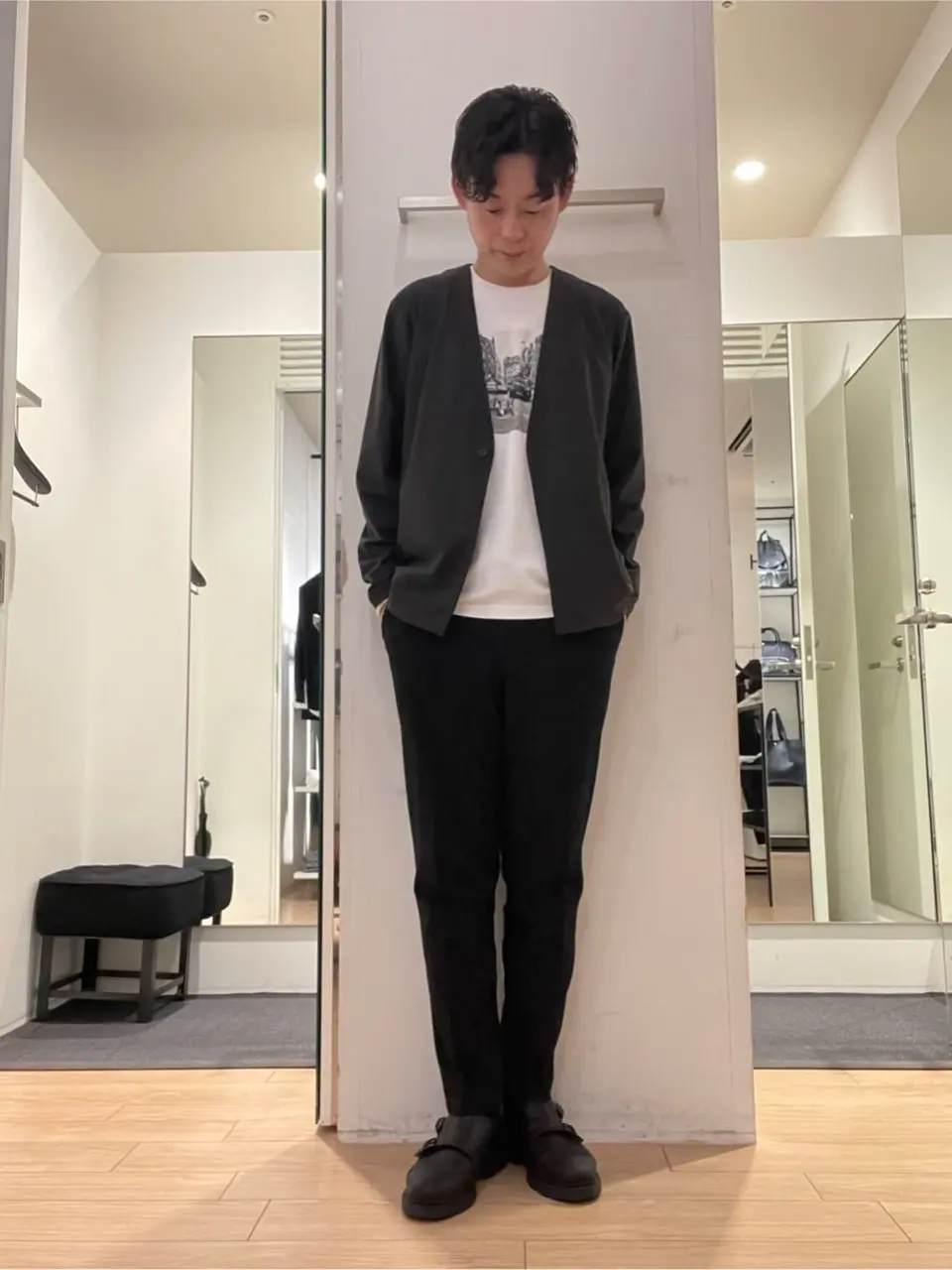 JOSEPH HOMME 佐藤健人 コーディネート画像