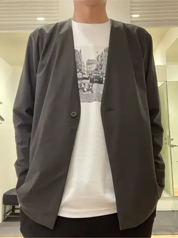 JOSEPH HOMME 佐藤健人 コーディネート画像