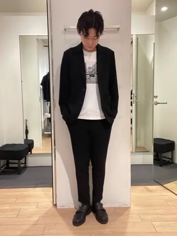 JOSEPH HOMME 佐藤健人 コーディネート画像