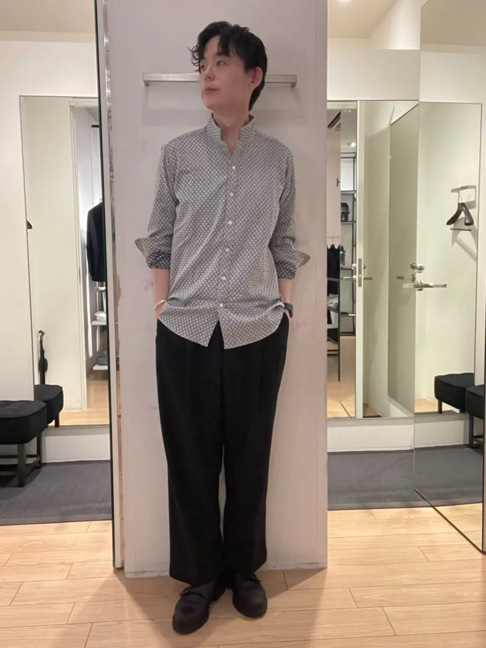 JOSEPH HOMME 佐藤健人 コーディネート画像