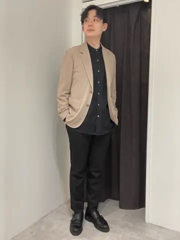 JOSEPH HOMME 佐藤健人 コーディネート画像