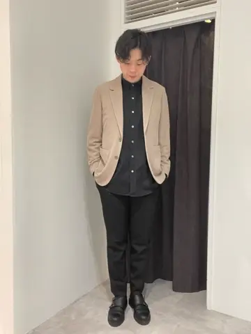 JOSEPH HOMME 佐藤健人 コーディネート画像