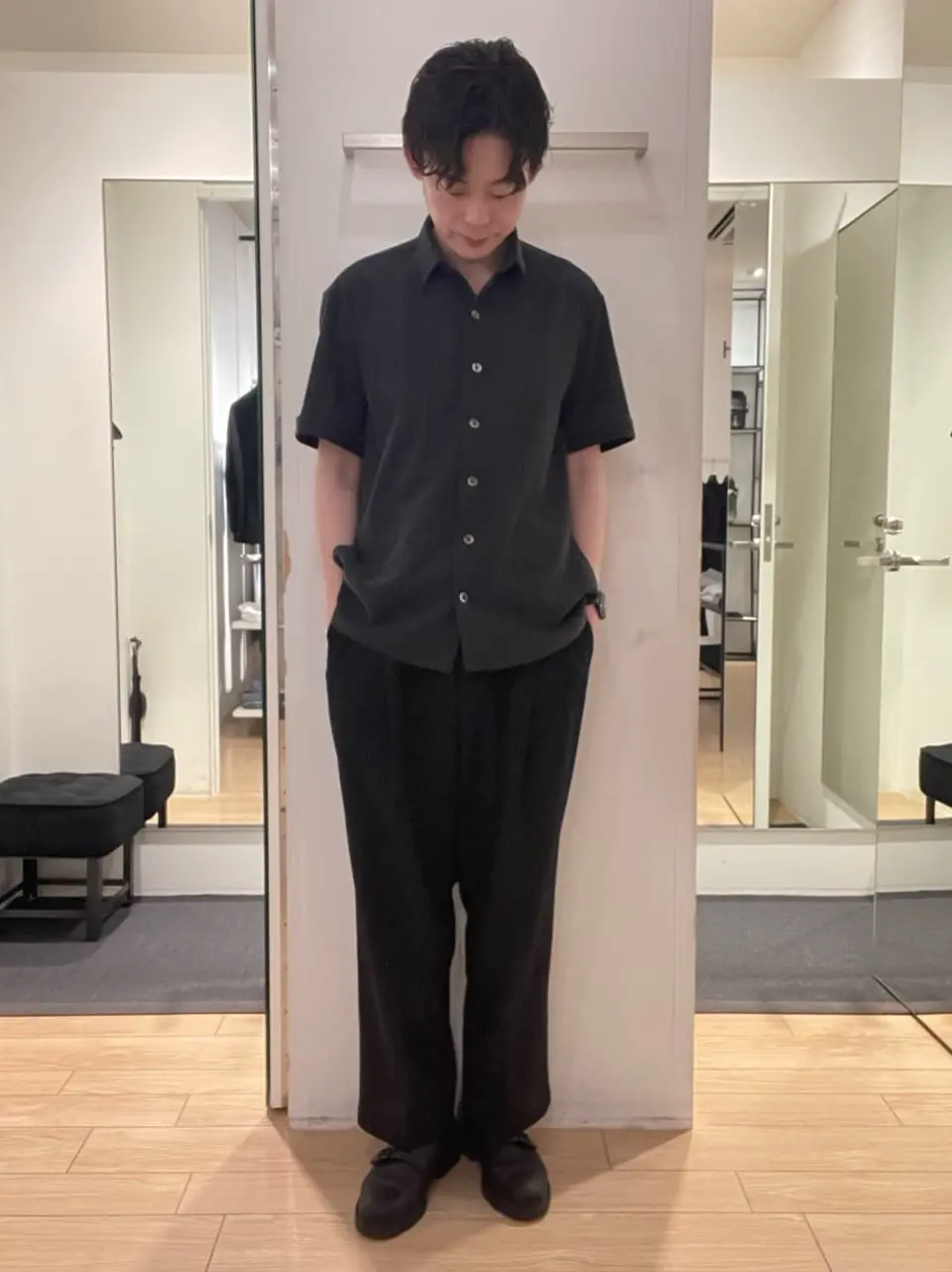 JOSEPH HOMME 佐藤健人 コーディネート画像