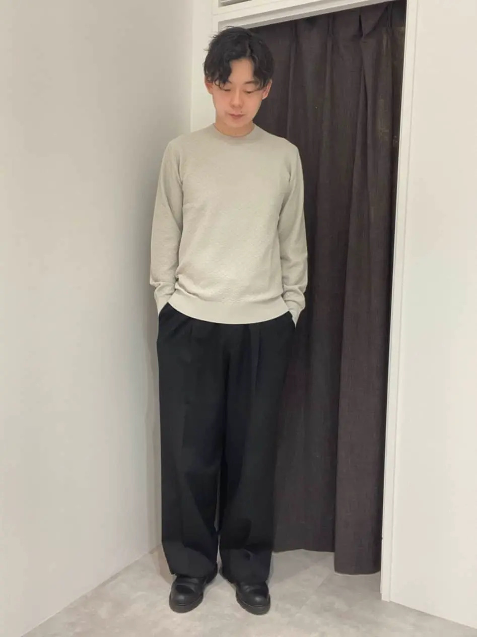 JOSEPH HOMME 佐藤健人 コーディネート画像