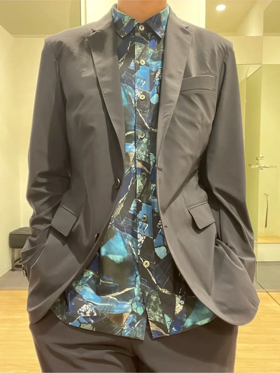 JOSEPH HOMME 佐藤健人 コーディネート画像