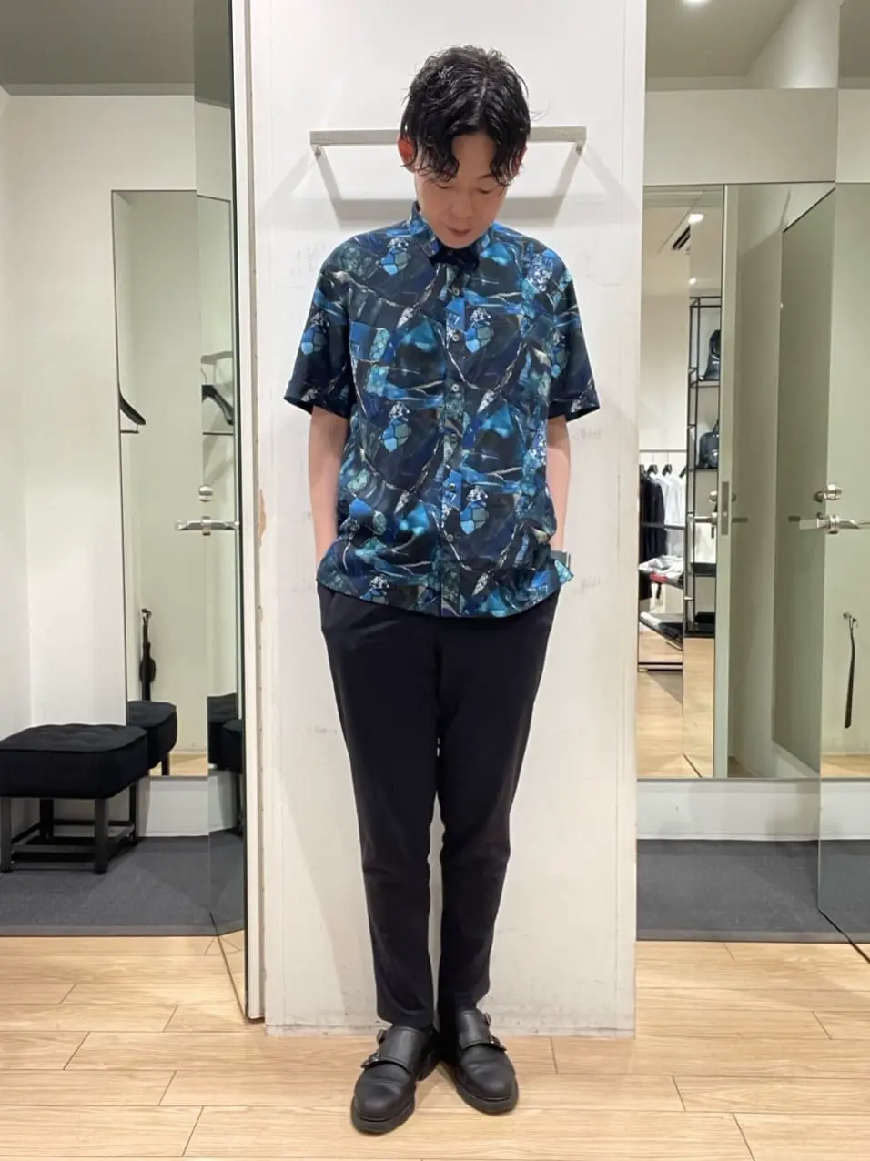 JOSEPH HOMME 佐藤健人 コーディネート画像