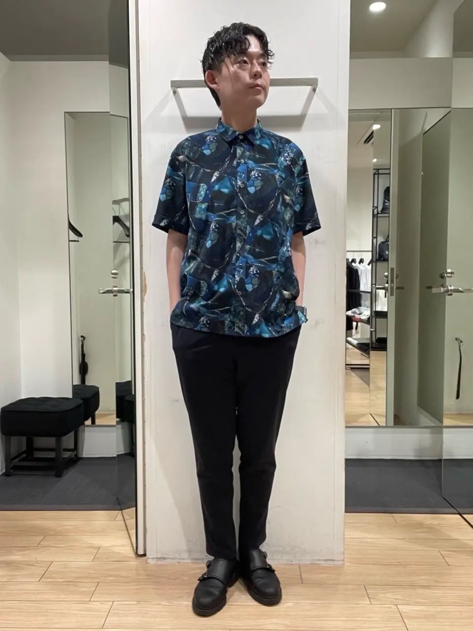 JOSEPH HOMME 佐藤健人 コーディネート画像