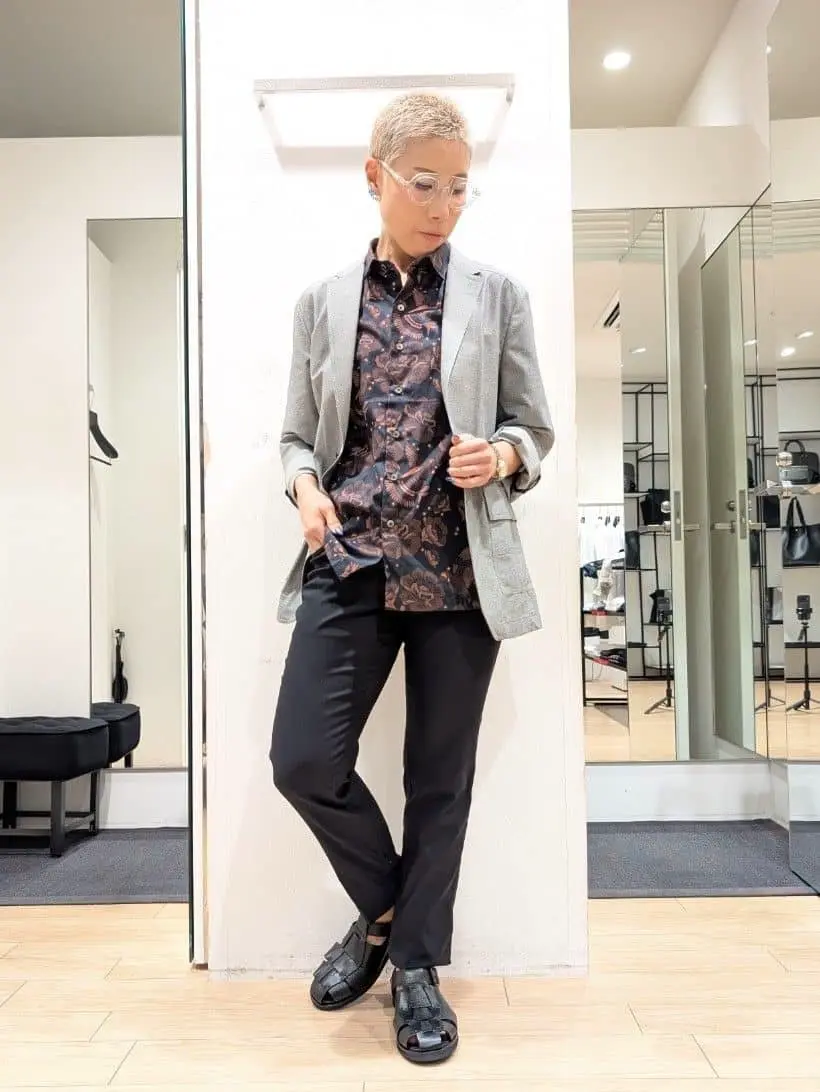 JOSEPH HOMME 橋本 コーディネート画像