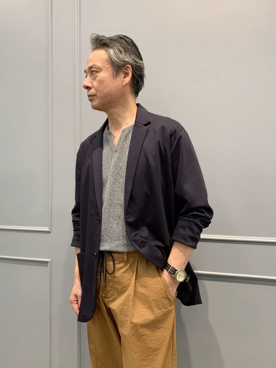 JOSEPH HOMME 内藤 コーディネート画像