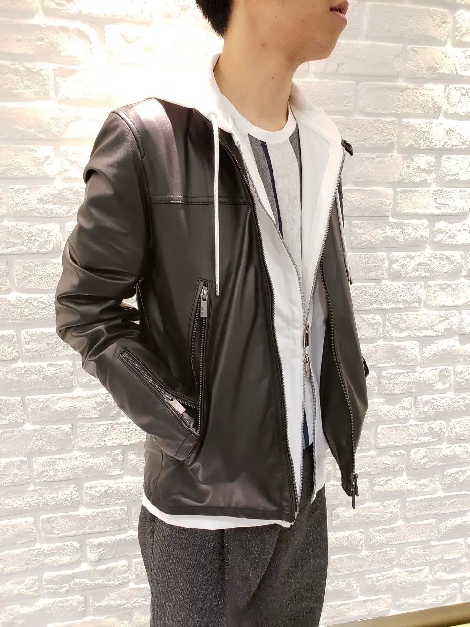 JOSEPH HOMME 岸本 コーディネート画像