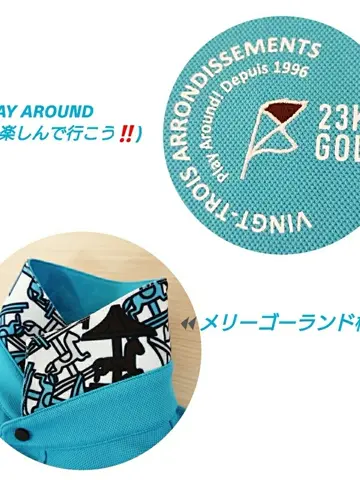 23区GOLF 八尋 コーディネート画像