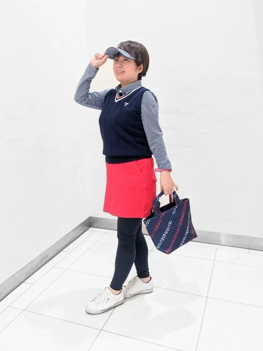 23区GOLF 市川真理子 コーディネート画像
