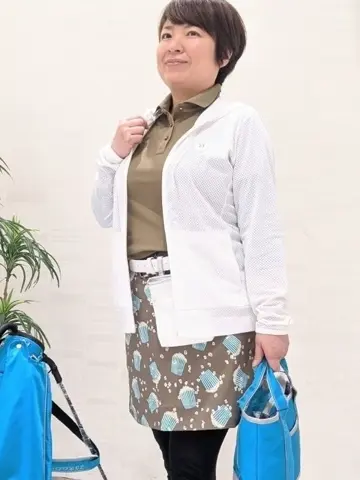 23区GOLF 市川真理子 コーディネート画像