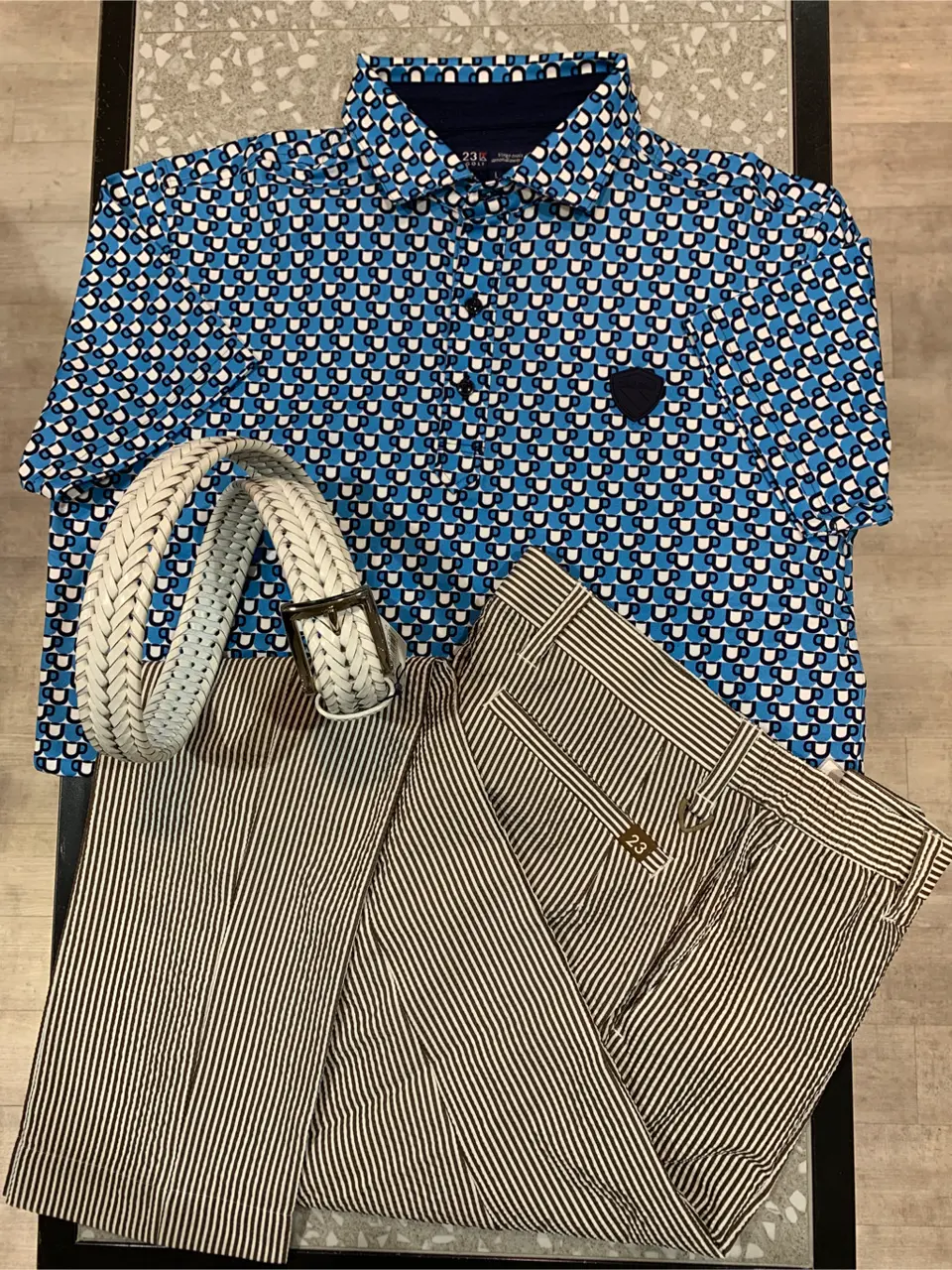 23区GOLF 松屋スタッフ コーディネート画像