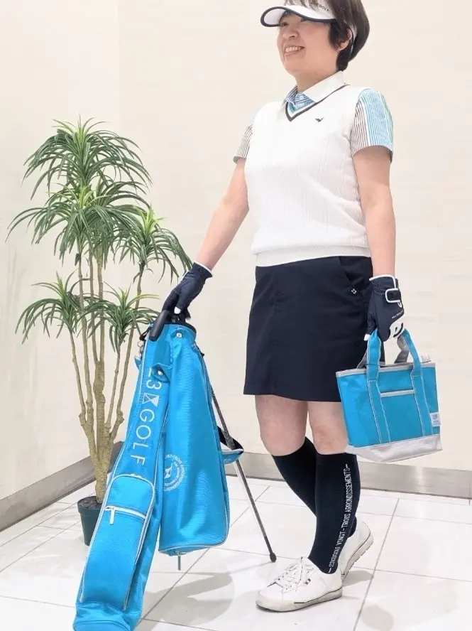 23区GOLF 市川真理子 コーディネート画像
