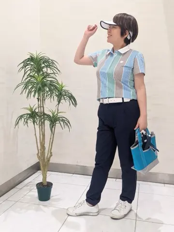 23区GOLF 市川真理子 コーディネート画像
