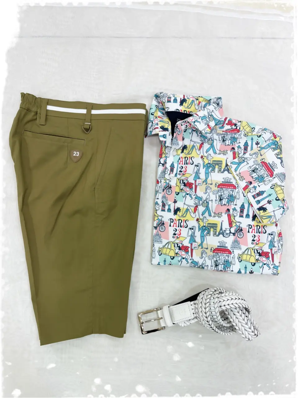 23区GOLF 八尋 コーディネート画像