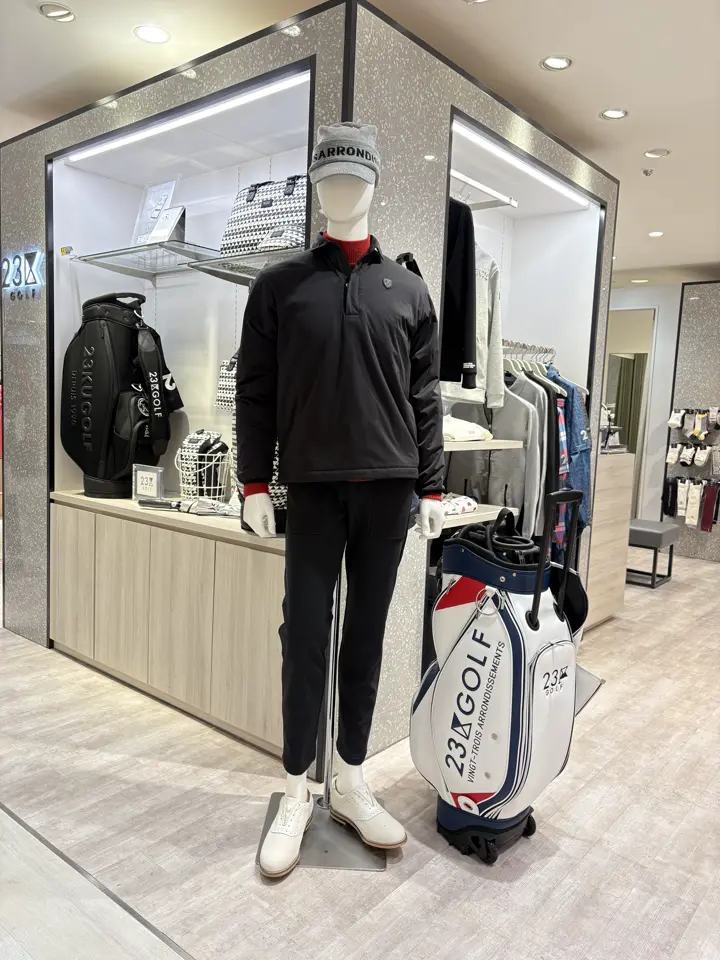 23区GOLF 松屋スタッフ コーディネート画像