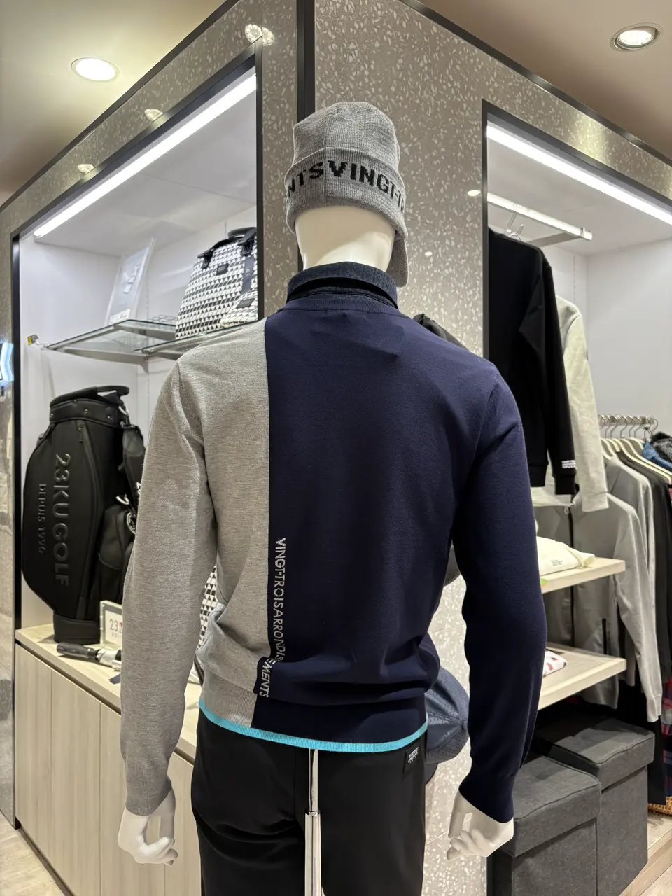 23区GOLF 松屋スタッフ コーディネート画像