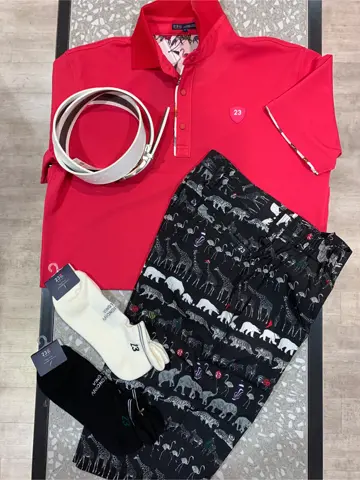 23区GOLF 松屋スタッフ コーディネート画像