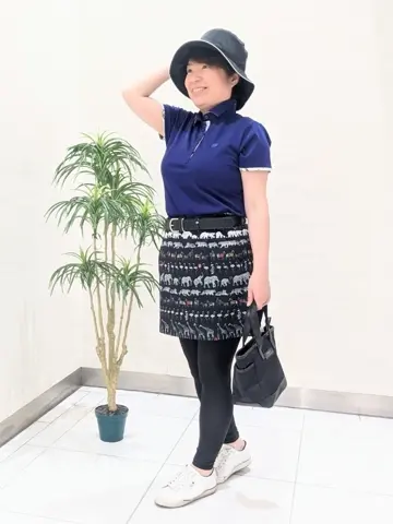 23区GOLF 市川真理子 コーディネート画像