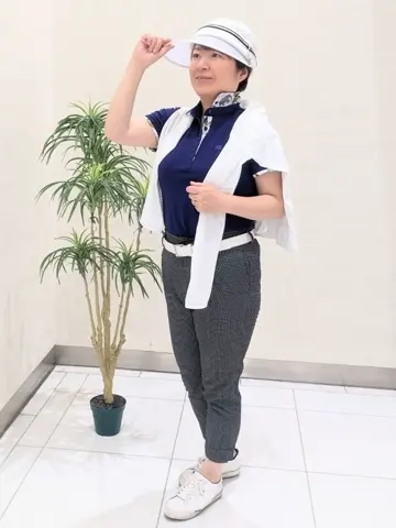 23区GOLF 市川真理子 コーディネート画像