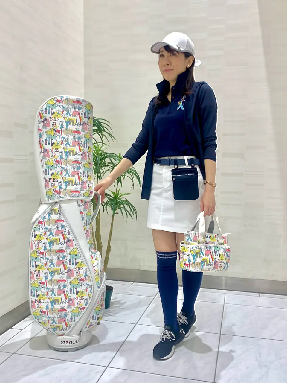 23区GOLF 上野 コーディネート画像