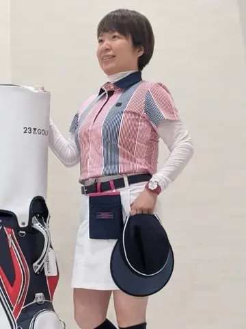 23区GOLF 市川真理子 コーディネート画像