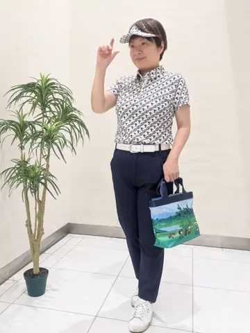 23区GOLF 市川真理子 コーディネート画像