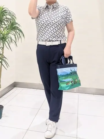 23区GOLF 市川真理子 コーディネート画像