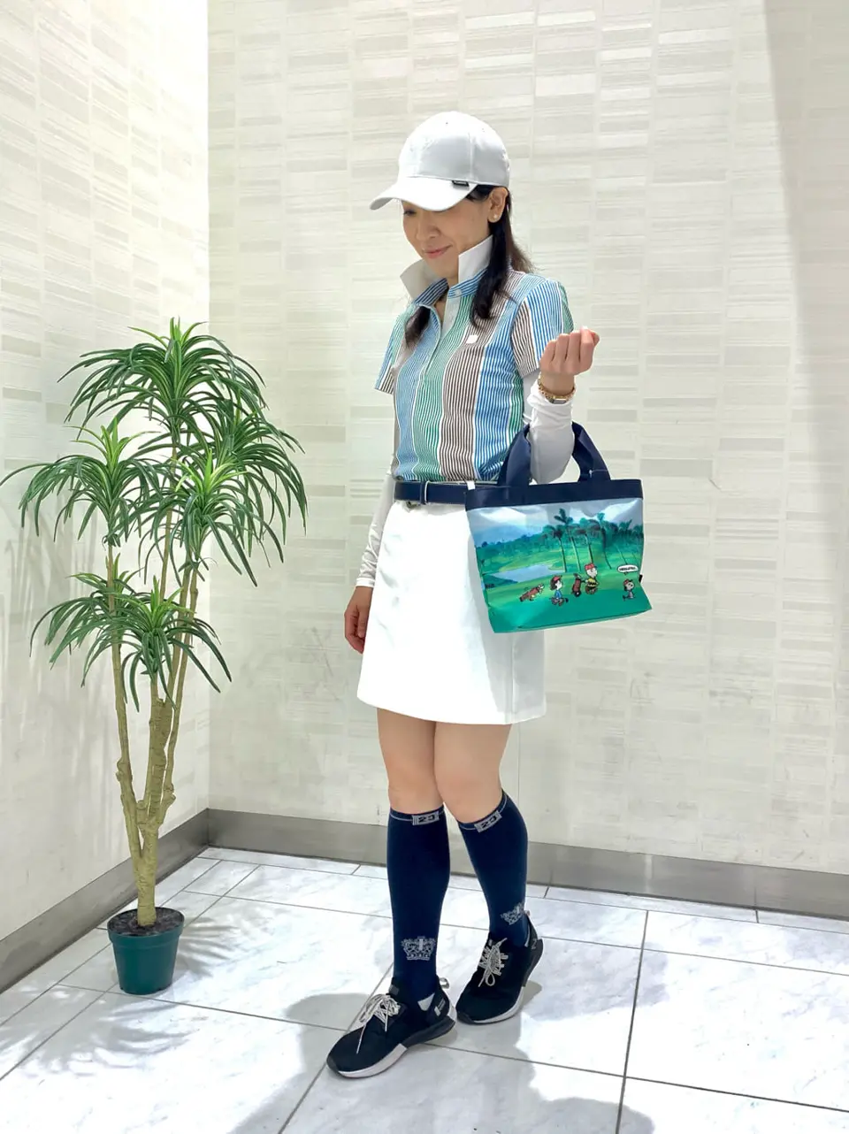 23区GOLF 上野 コーディネート画像